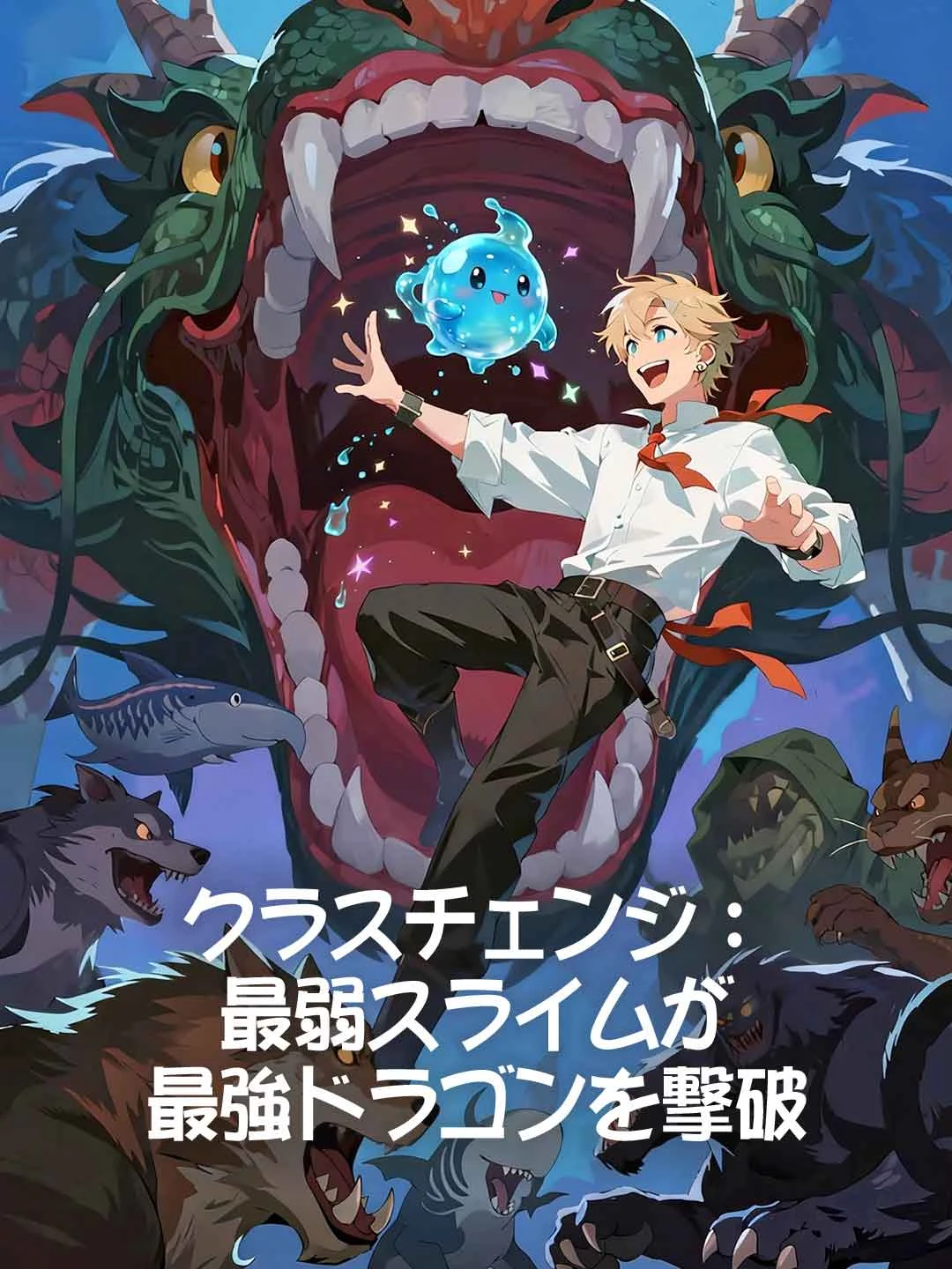 Watch Class Change: Weakest Slime Defeats Strongest Dragon All Episodes Free Class Change: Weakest Slime Defeats Strongest Dragon (61 Episodes) - Official Drama Poster