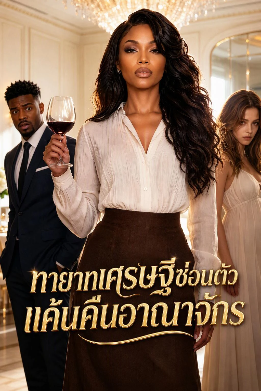 Watch The Billionaire's Hidden Queen All Episodes Free The Billionaire's Hidden Queen (45 Episodes) - Official Drama Poster