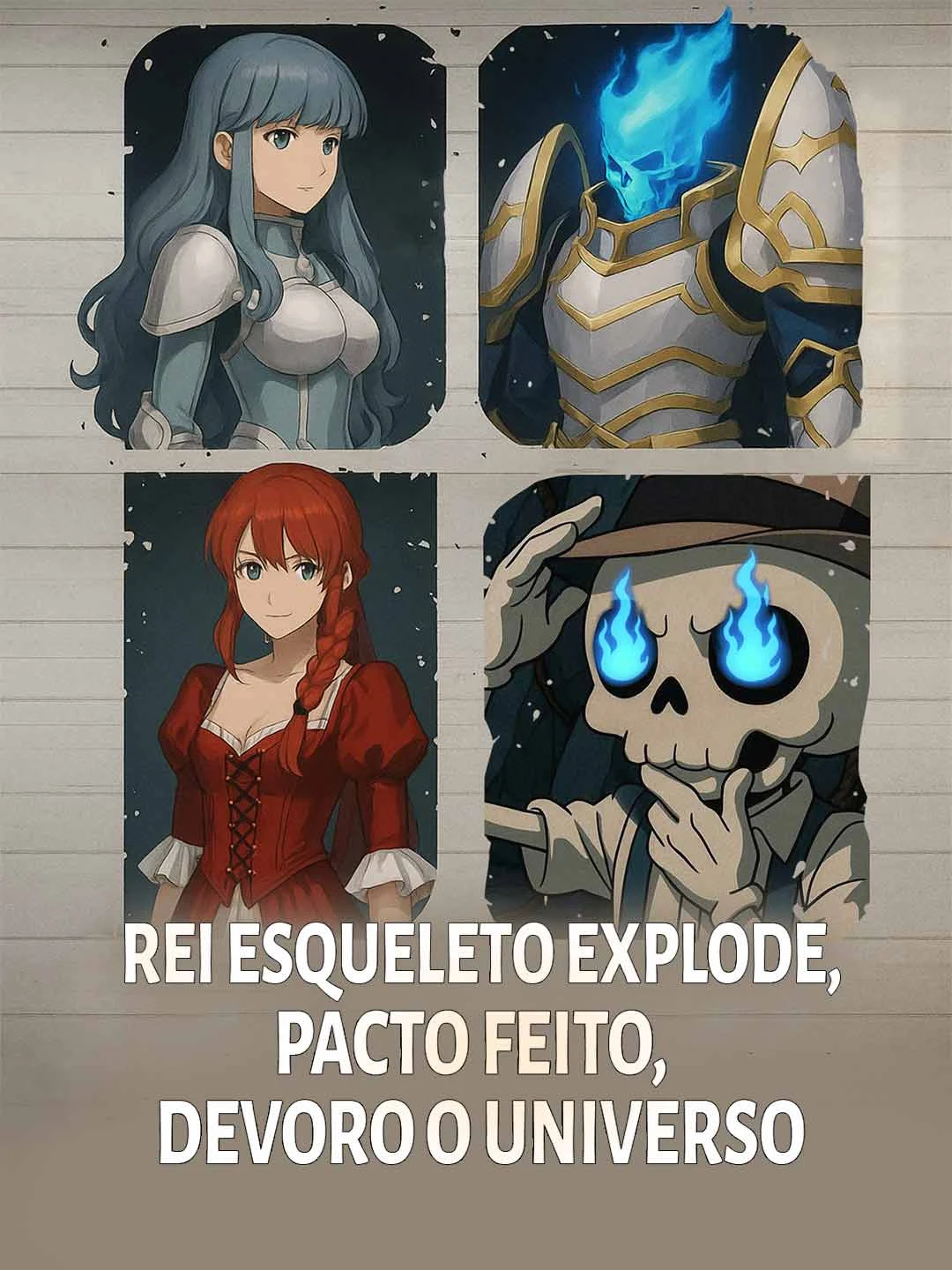 Watch Skeleton King explodes, pact made, I devour universe All Episodes Free Skeleton King explodes, pact made, I devour universe (40 Episodes) - Official Drama Poster