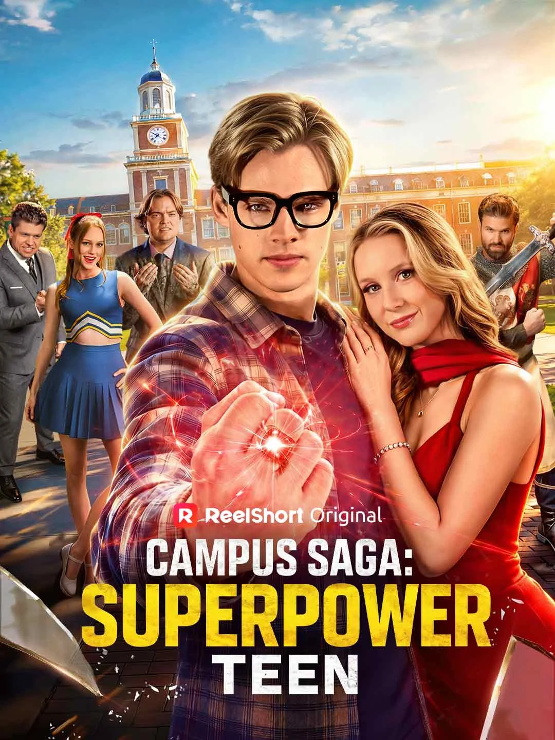 Watch Campus Saga: Superpower Teen All Episodes Free Campus Saga: Superpower Teen (55 Episodes) - Official Drama Poster
