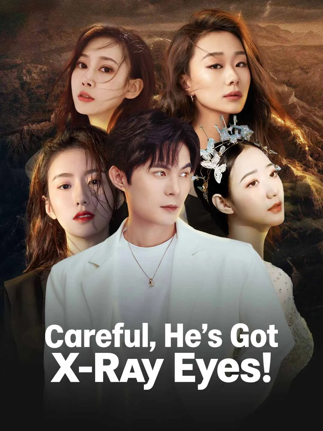 Watch Careful, He's Got X-Ray Eyes! All Episodes Free Careful, He's Got X-Ray Eyes! (104 Episodes) - Official Drama Poster