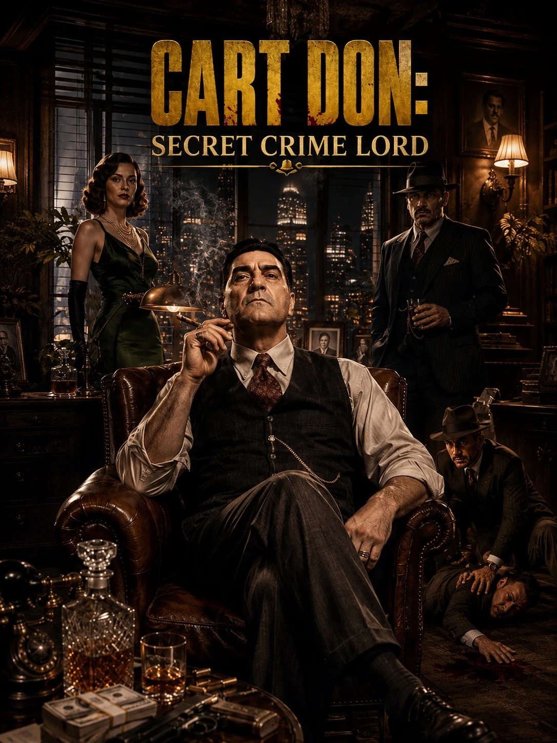 Watch Cart Don: Secret Crime Lord All Episodes Free Cart Don: Secret Crime Lord (58 Episodes) - Official Drama Poster