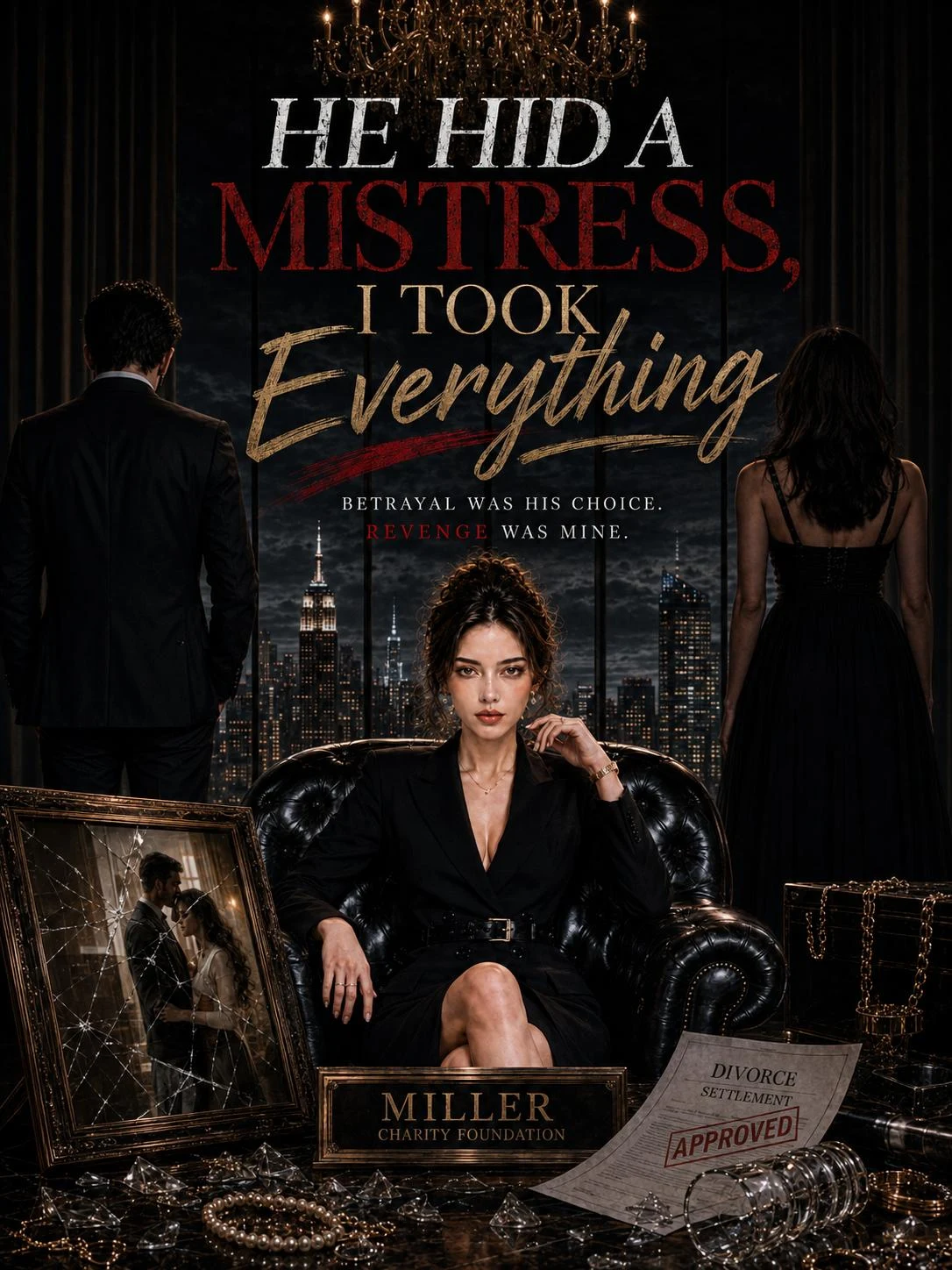 Watch He Hid a Mistress, I Took Everything All Episodes Free He Hid a Mistress, I Took Everything (60 Episodes) - Official Drama Poster
