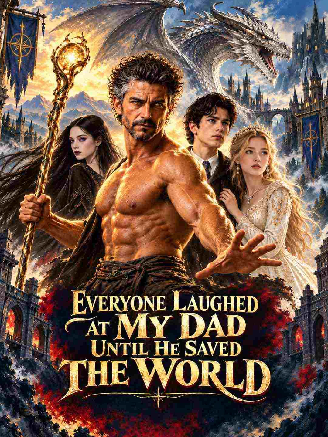 Watch Everyone Laughed at My Dad Until He Saved the World All Episodes Free Everyone Laughed at My Dad Until He Saved the World (50 Episodes) - Official Drama Poster