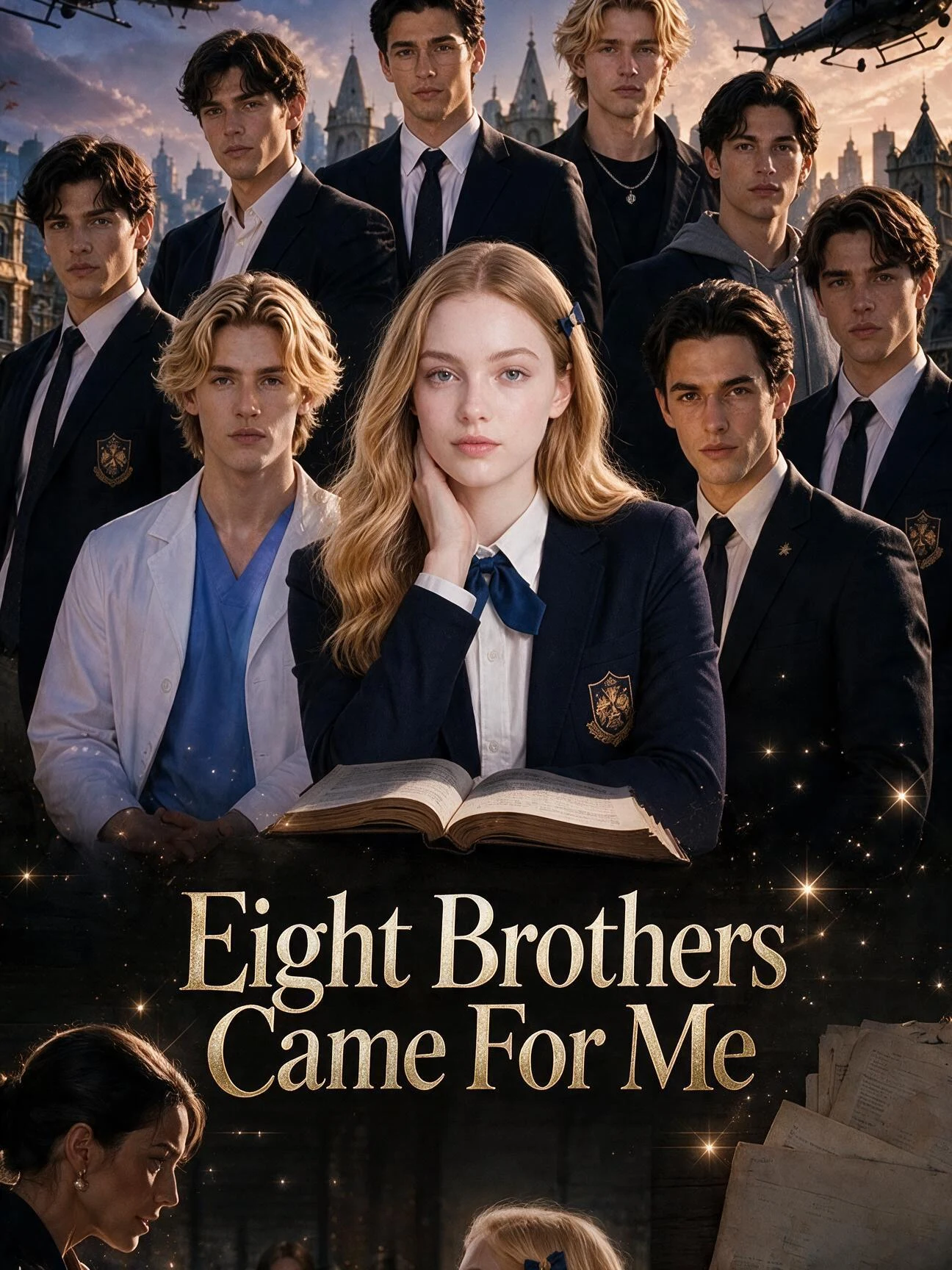 Watch Eight Brothers Came For Me All Episodes Free Eight Brothers Came For Me (50 Episodes) - Official Drama Poster
