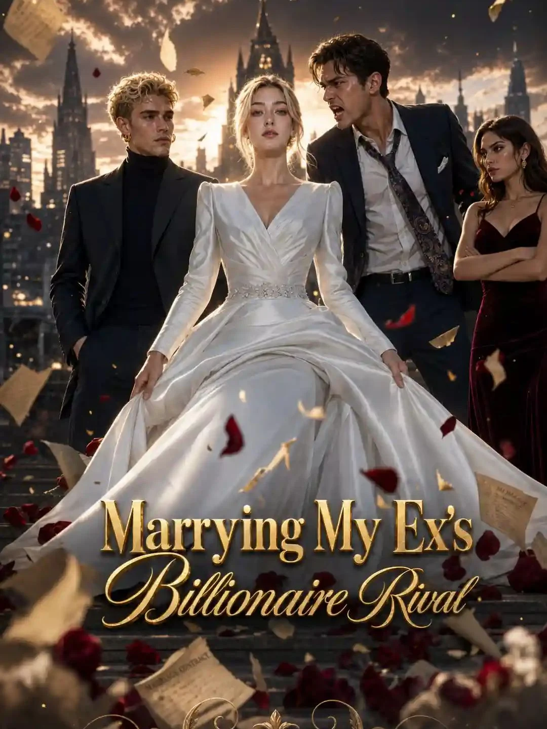 Watch Marrying My Ex's Billionaire Rival All Episodes Free Marrying My Ex's Billionaire Rival (30 Episodes) - Official Drama Poster