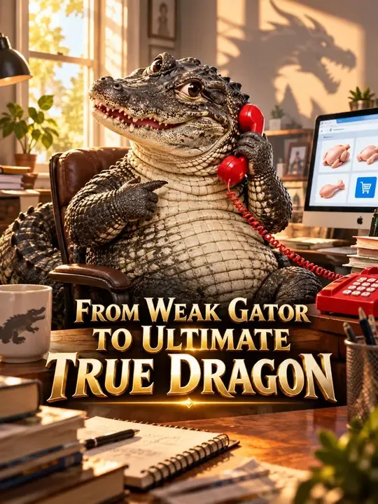 Watch From Weak Gator to Ultimate True Dragon All Episodes Free From Weak Gator to Ultimate True Dragon (40 Episodes) - Official Drama Poster