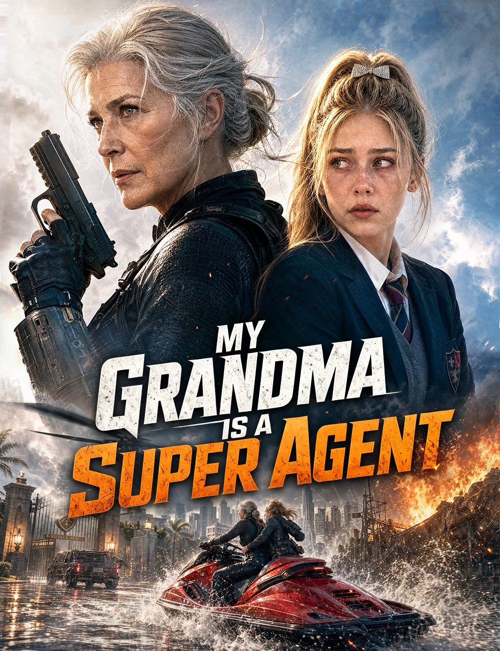 Watch My Grandma Is A Super Agent All Episodes Free My Grandma Is A Super Agent (47 Episodes) - Official Drama Poster