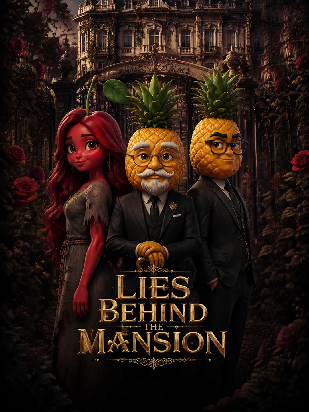 Watch Lies Behind the Mansion All Episodes Free Lies Behind the Mansion (30 Episodes) - Official Drama Poster
