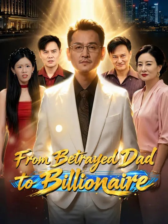 Watch From Betrayed Dad to Billionaire All Episodes Free From Betrayed Dad to Billionaire (64 Episodes) - Official Drama Poster