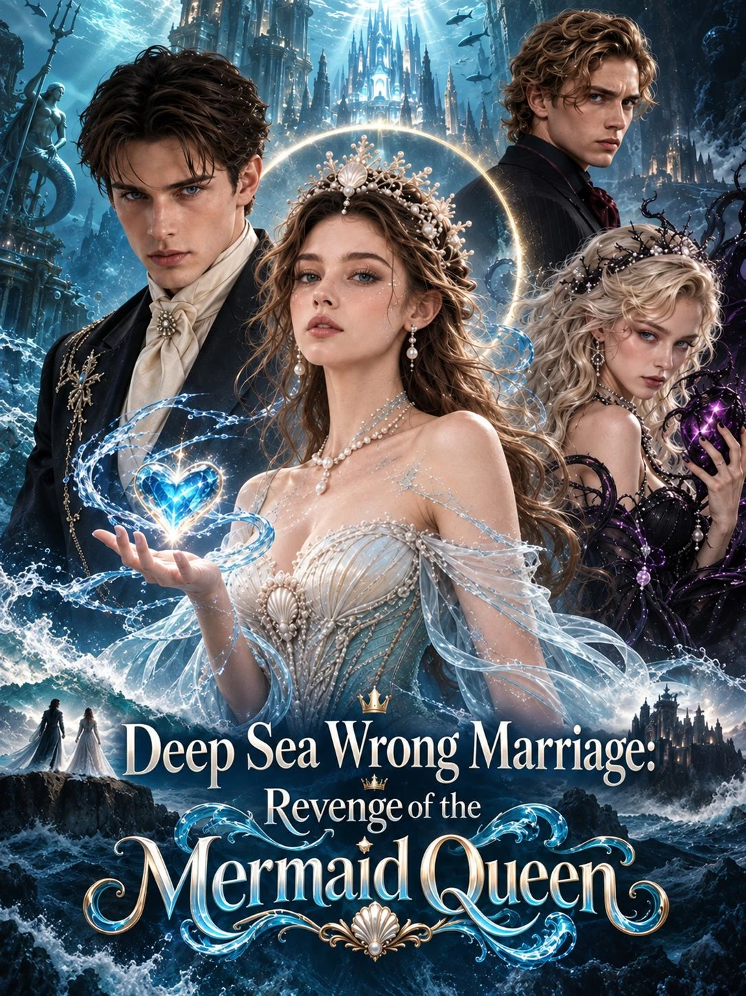 Watch DeepSeaWrongMarriage:RevengeoftheMermaidQueen All Episodes Free DeepSeaWrongMarriage:RevengeoftheMermaidQueen (60 Episodes) - Official Drama Poster