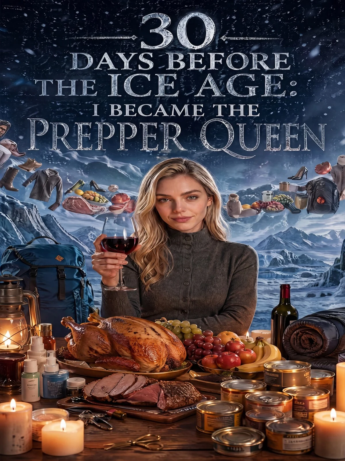 Watch 30 DAYS BEFORE THE ICE AGE: I BECOME THE PREPPER QUEEN All Episodes Free 30 DAYS BEFORE THE ICE AGE: I BECOME THE PREPPER QUEEN (40 Episodes) - Official Drama Poster