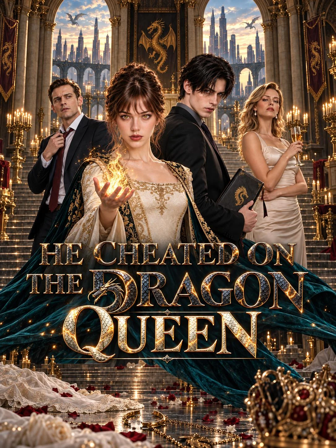 Watch HE CHEATED ON THE DRAGON QUEEN All Episodes Free HE CHEATED ON THE DRAGON QUEEN (60 Episodes) - Official Drama Poster