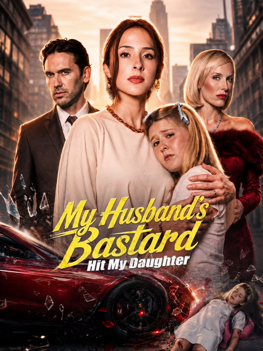 Watch My Husband's Bastard Hit My Daughter All Episodes Free My Husband's Bastard Hit My Daughter (54 Episodes) - Official Drama Poster