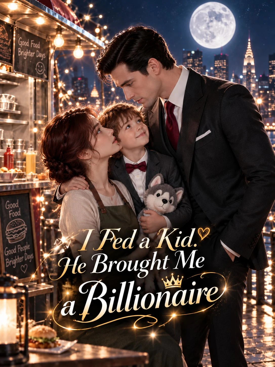 Watch I Fed a Kid. He Brought Me a Billionaire All Episodes Free I Fed a Kid. He Brought Me a Billionaire (60 Episodes) - Official Drama Poster