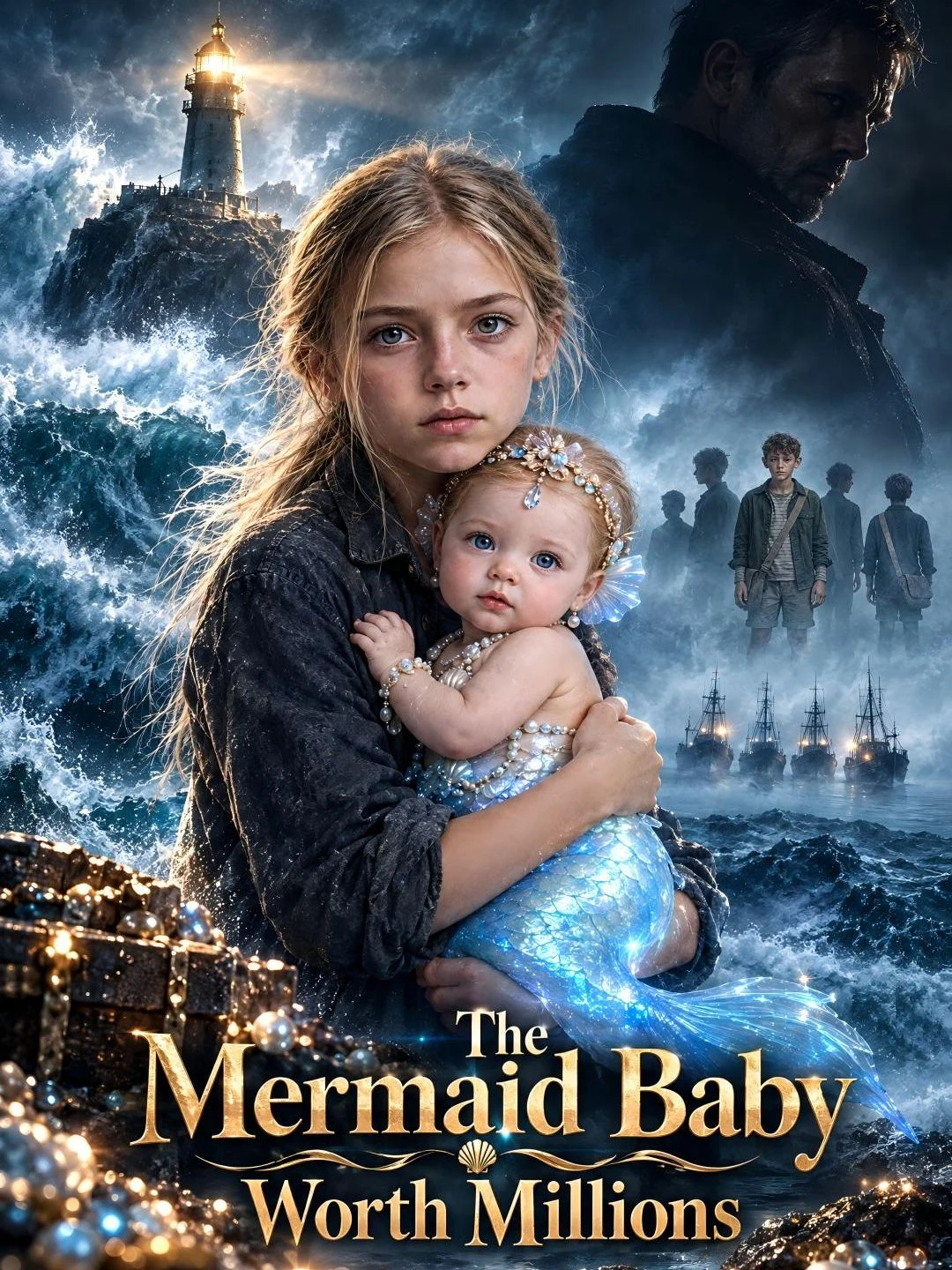 Watch The Mermaid Baby Worth Millions All Episodes Free The Mermaid Baby Worth Millions (44 Episodes) - Official Drama Poster