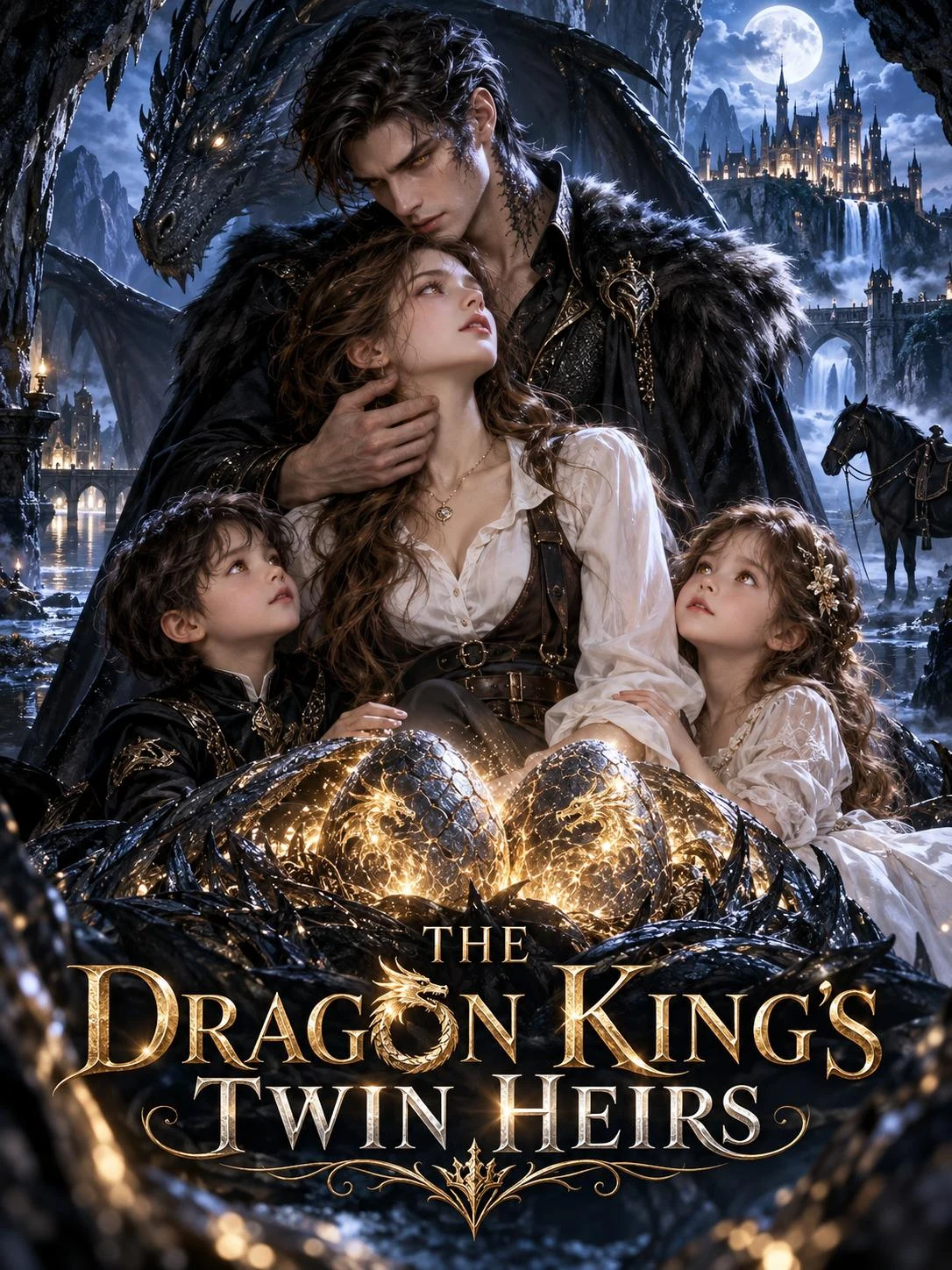 Watch THE DRAGON KING’S TWIN HEIRS All Episodes Free THE DRAGON KING’S TWIN HEIRS (40 Episodes) - Official Drama Poster