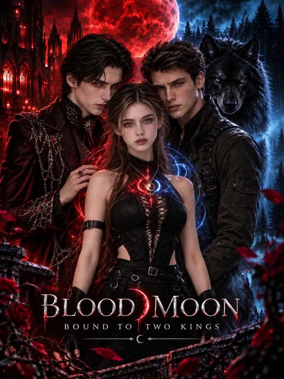 Watch Blood Moon Bound to Two Kings All Episodes Free Blood Moon Bound to Two Kings (55 Episodes) - Official Drama Poster