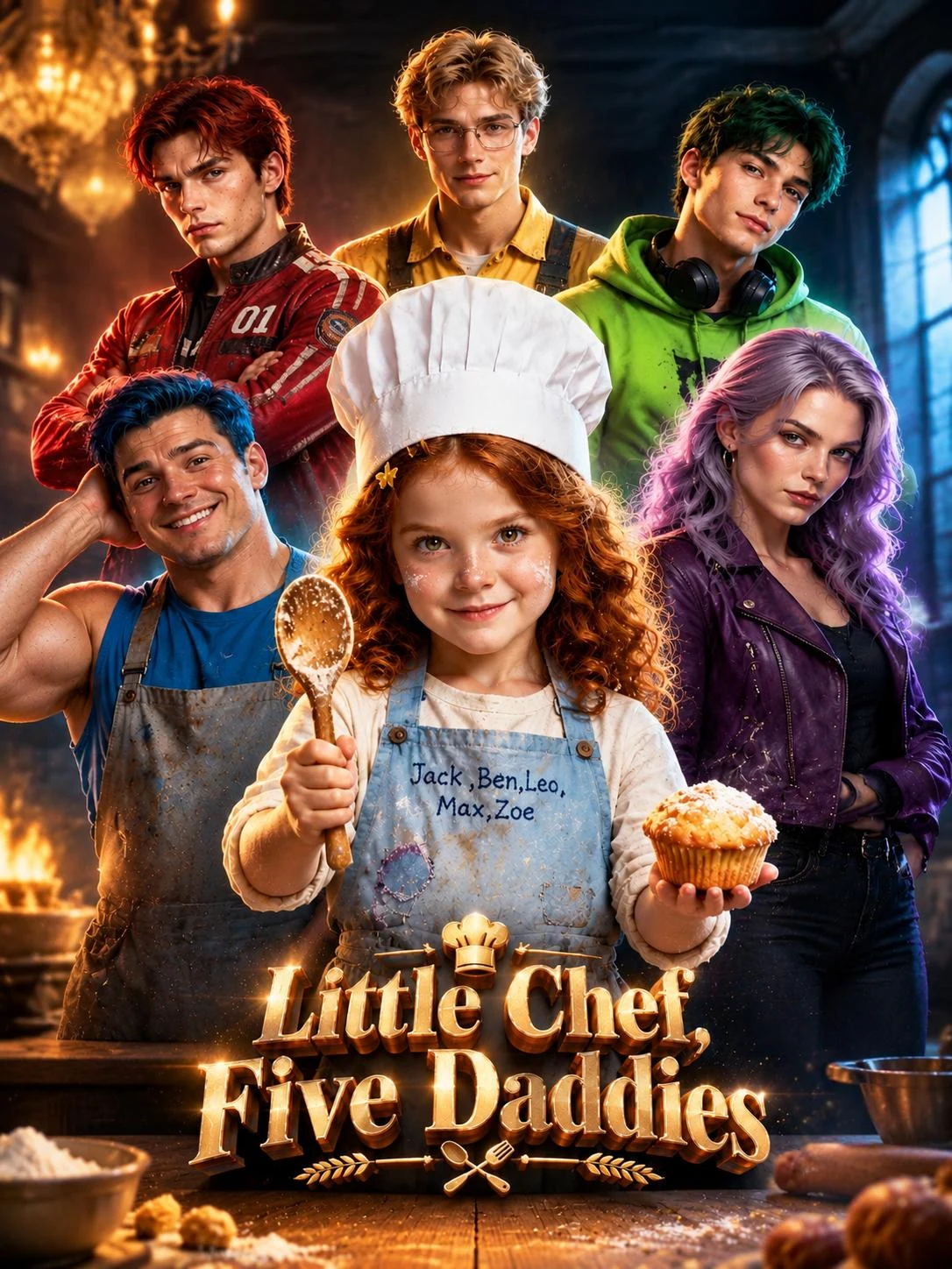Watch Little Chef, Five Daddies All Episodes Free Little Chef, Five Daddies (50 Episodes) - Official Drama Poster