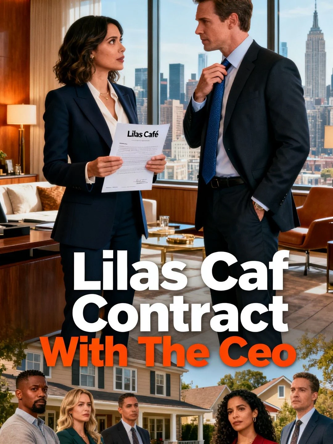 Watch Lilas Caf Contract With The Ceo All Episodes Free Lilas Caf Contract With The Ceo (77 Episodes) - Official Drama Poster