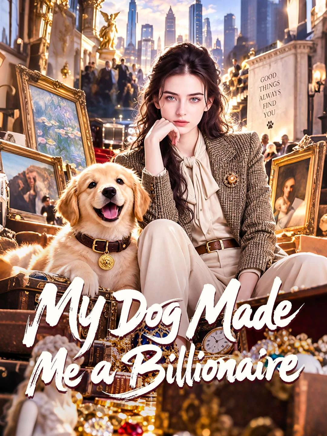 Watch My Dog Made Me a Billionaire All Episodes Free My Dog Made Me a Billionaire (70 Episodes) - Official Drama Poster