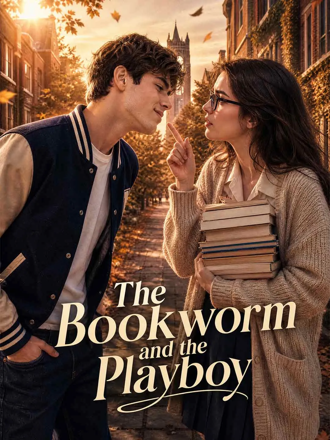 Watch The Bookworm and the Playboy All Episodes Free The Bookworm and the Playboy (40 Episodes) - Official Drama Poster