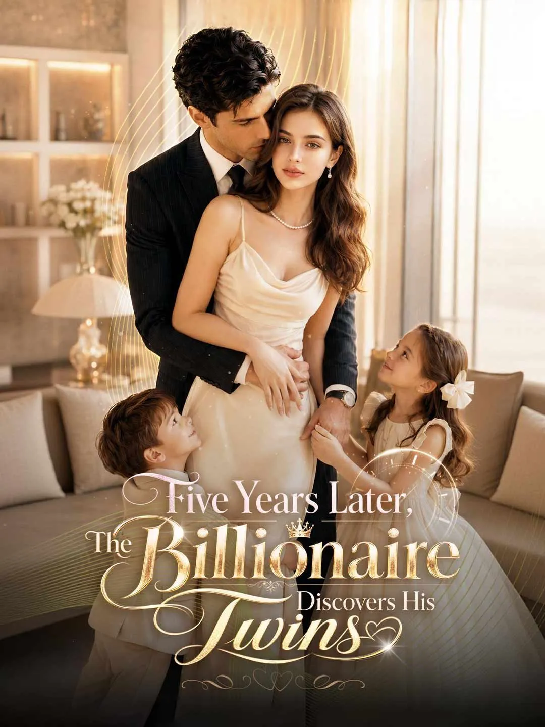 Watch Five Years Later, The Billionaire Discovers His Twins All Episodes Free Five Years Later, The Billionaire Discovers His Twins (50 Episodes) - Official Drama Poster