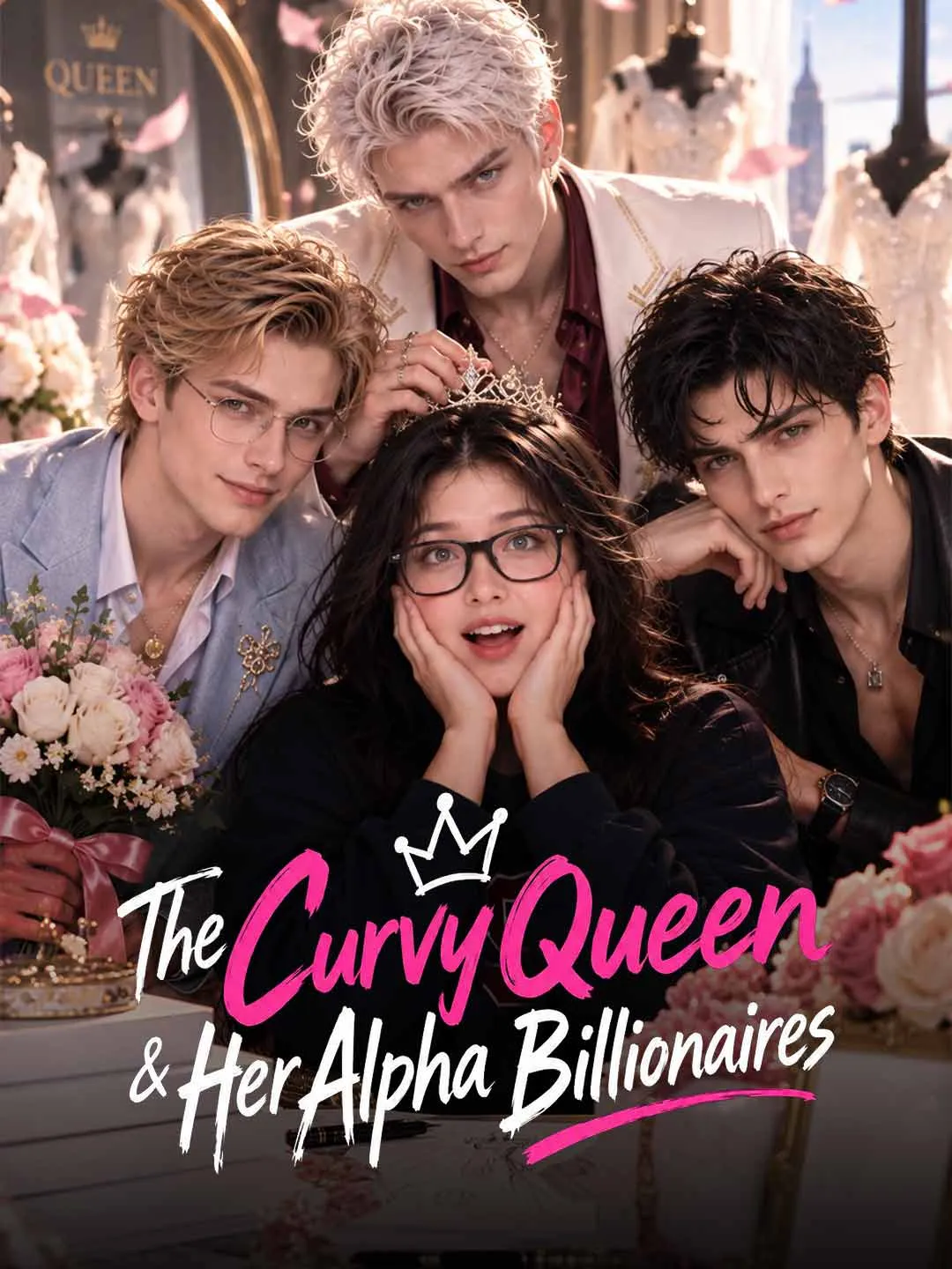 Watch The Curvy Queen & Her Alpha Billionaires All Episodes Free The Curvy Queen & Her Alpha Billionaires (40 Episodes) - Official Drama Poster