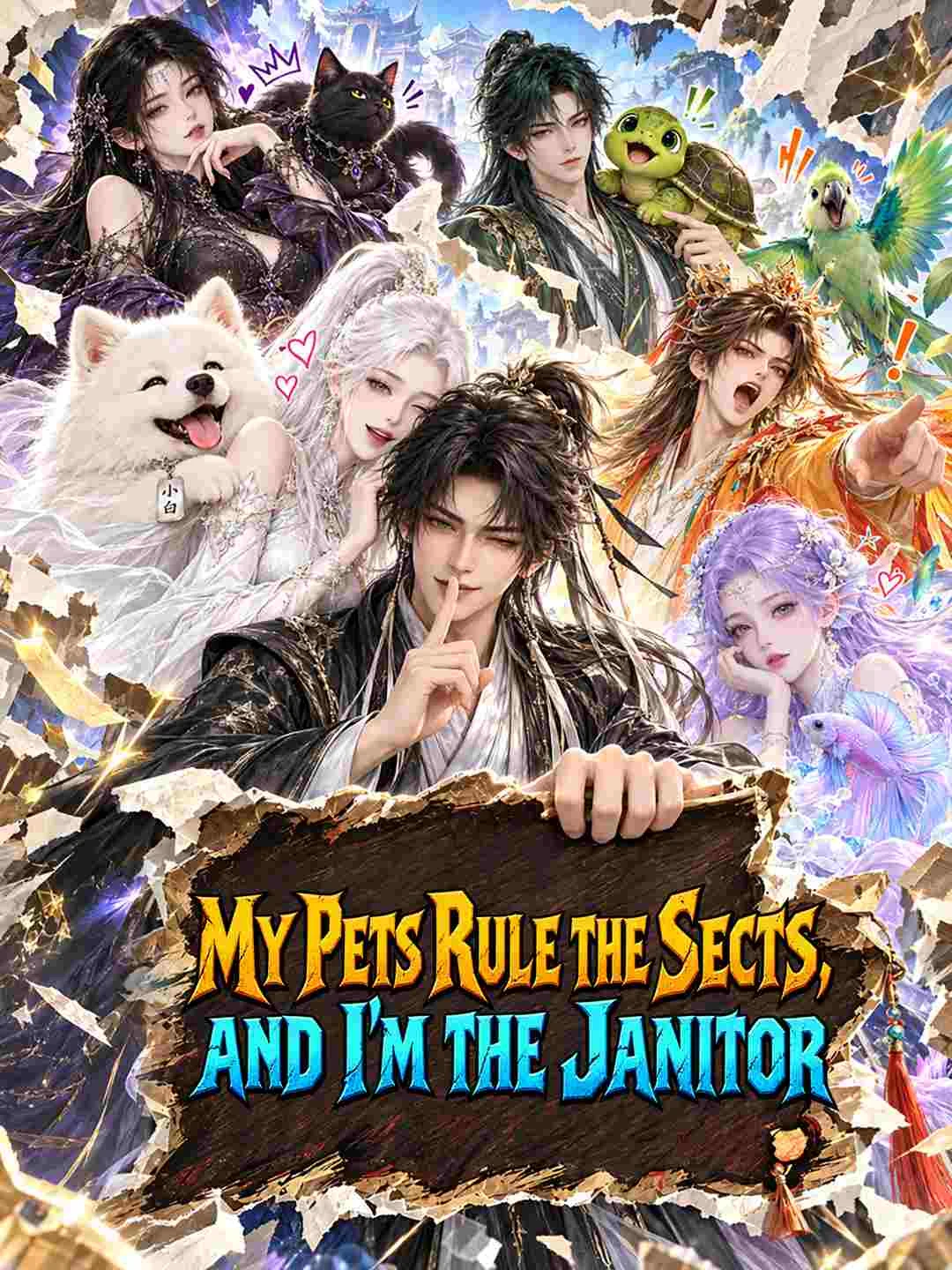 Watch My Pets Rule the Sects, and I'm the Janitor All Episodes Free My Pets Rule the Sects, and I'm the Janitor (60 Episodes) - Official Drama Poster