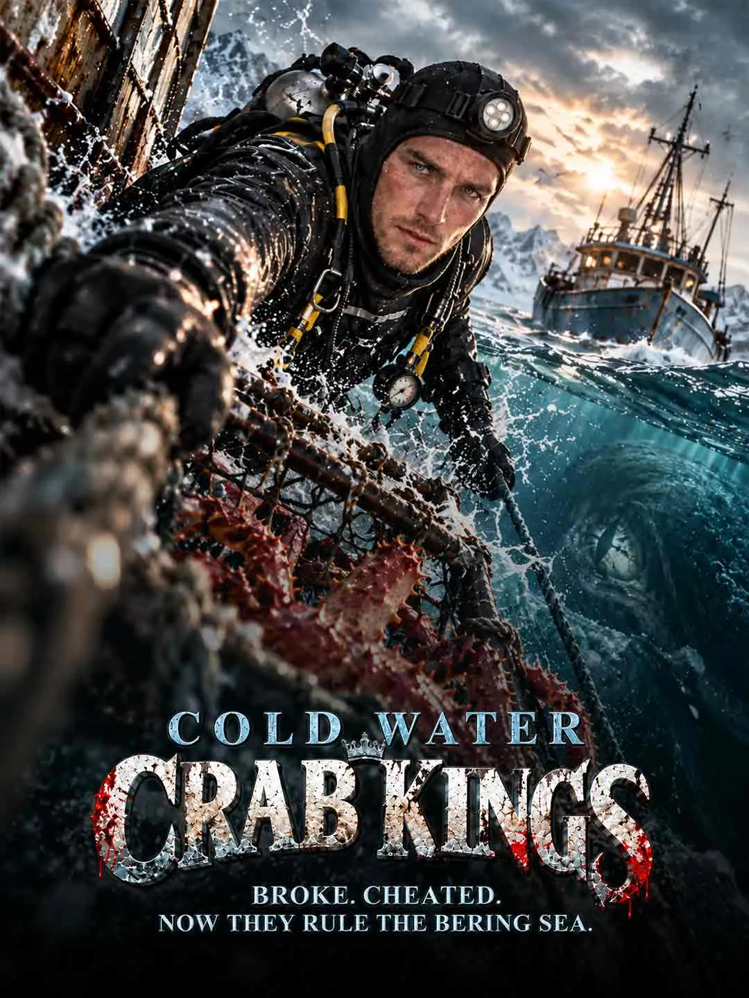 Watch Cold Water Crab Kings All Episodes Free Cold Water Crab Kings (45 Episodes) - Official Drama Poster