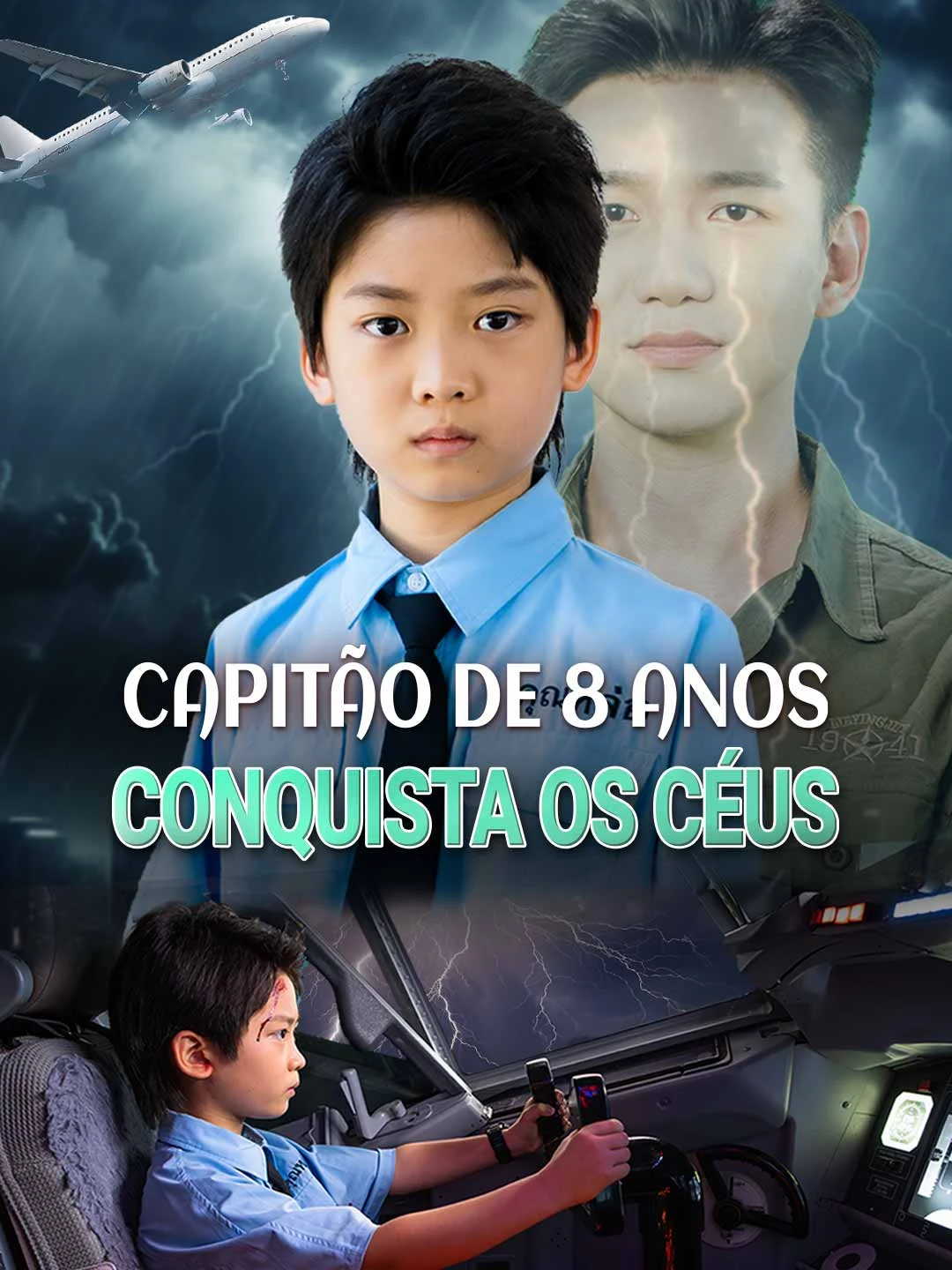 Watch The 8-Year-Old Captain Conquers the Sky All Episodes Free The 8-Year-Old Captain Conquers the Sky (58 Episodes) - Official Drama Poster