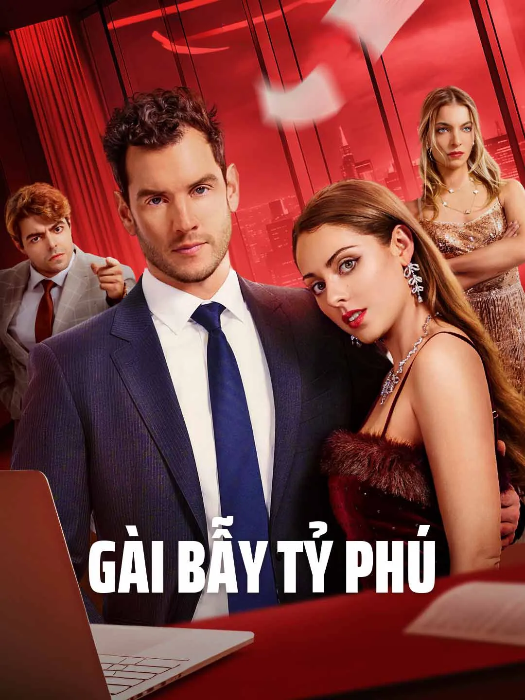 Watch Trapping the Billionaire All Episodes Free Trapping the Billionaire (60 Episodes) - Official Drama Poster