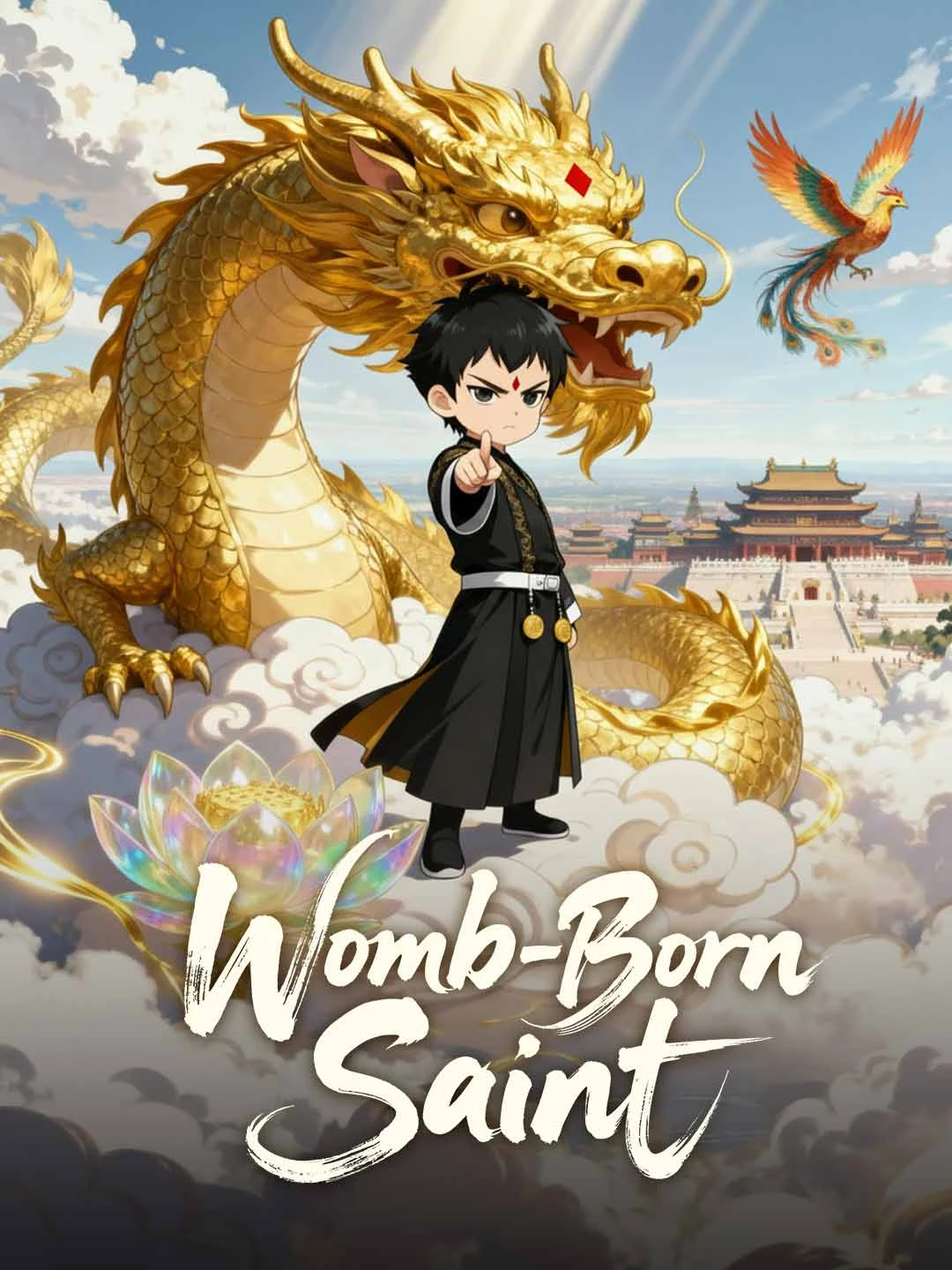 Watch Womb-Born Saint All Episodes Free Womb-Born Saint (54 Episodes) - Official Drama Poster