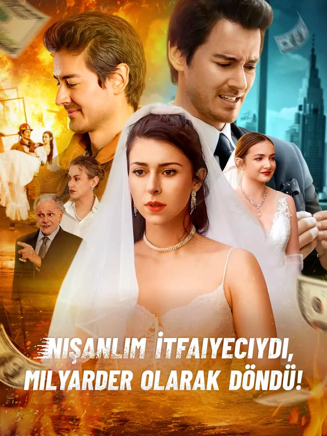 Watch My Fiancé Was a Firefighter, Returned as a Billionaire! All Episodes Free My Fiancé Was a Firefighter, Returned as a Billionaire! (51 Episodes) - Official Drama Poster