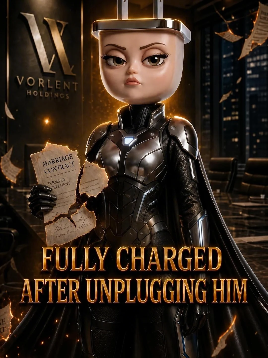 Watch Fully Charged After Unplugging Him All Episodes Free Fully Charged After Unplugging Him (60 Episodes) - Official Drama Poster