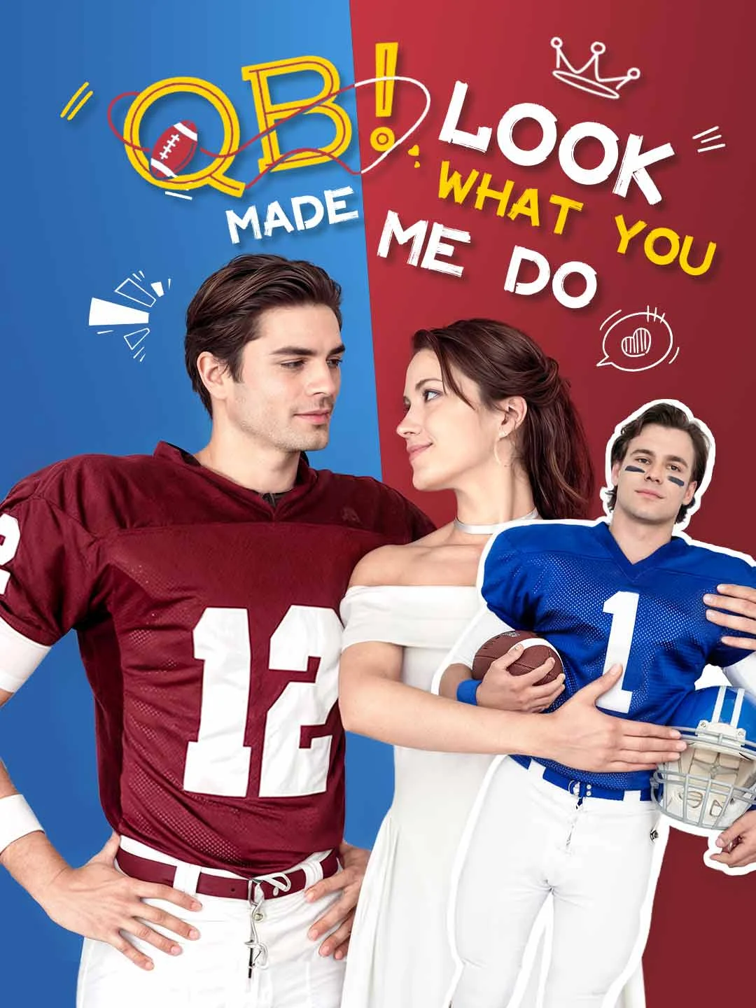 Watch QB! Look what you made me do! All Episodes Free QB! Look what you made me do! (66 Episodes) - Official Drama Poster