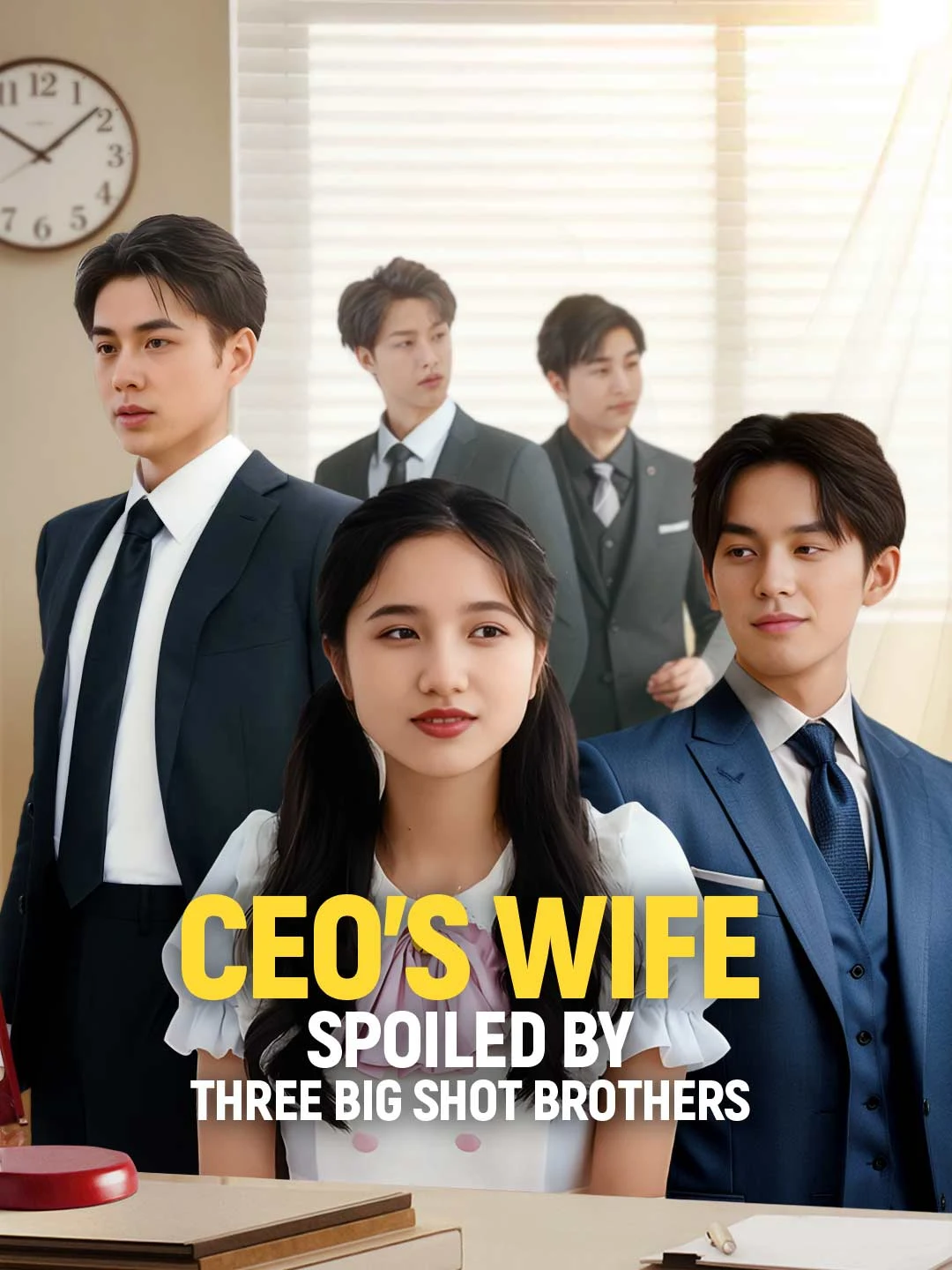 Watch CEO's Wife Spoiled by Three Big Shot Brothers All Episodes Free CEO's Wife Spoiled by Three Big Shot Brothers (83 Episodes) - Official Drama Poster