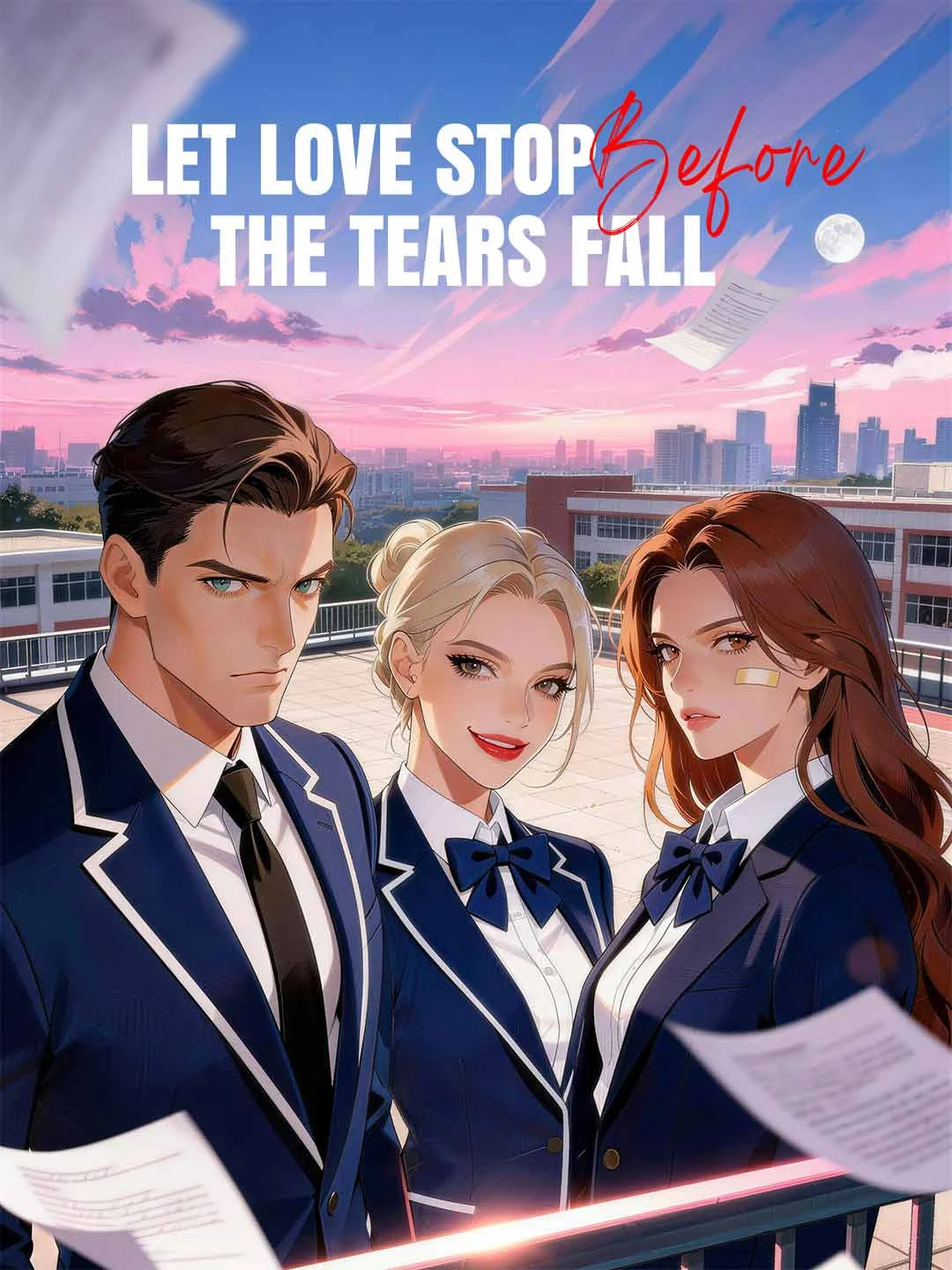 Watch Let Love Stop Before the Tears Fall All Episodes Free Let Love Stop Before the Tears Fall (51 Episodes) - Official Drama Poster