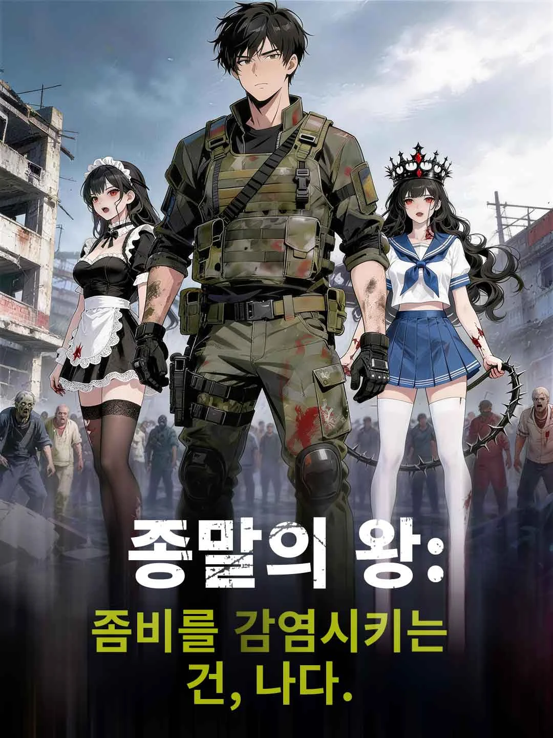 Watch Apocalypse King: I am the one who infects zombies. All Episodes Free Apocalypse King: I am the one who infects zombies. (60 Episodes) - Official Drama Poster