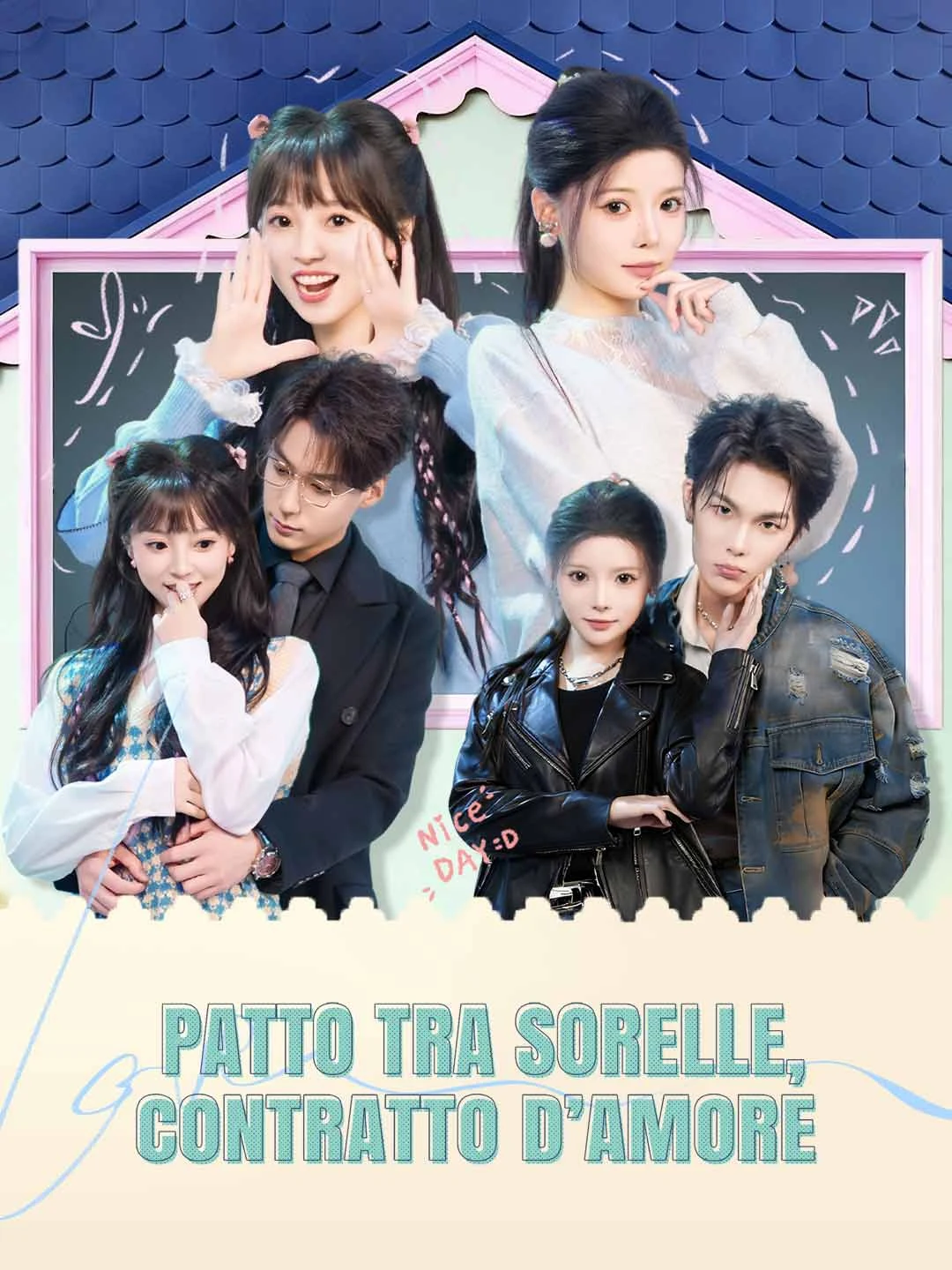 Watch Sister Pact, Love Contract All Episodes Free Sister Pact, Love Contract (70 Episodes) - Official Drama Poster