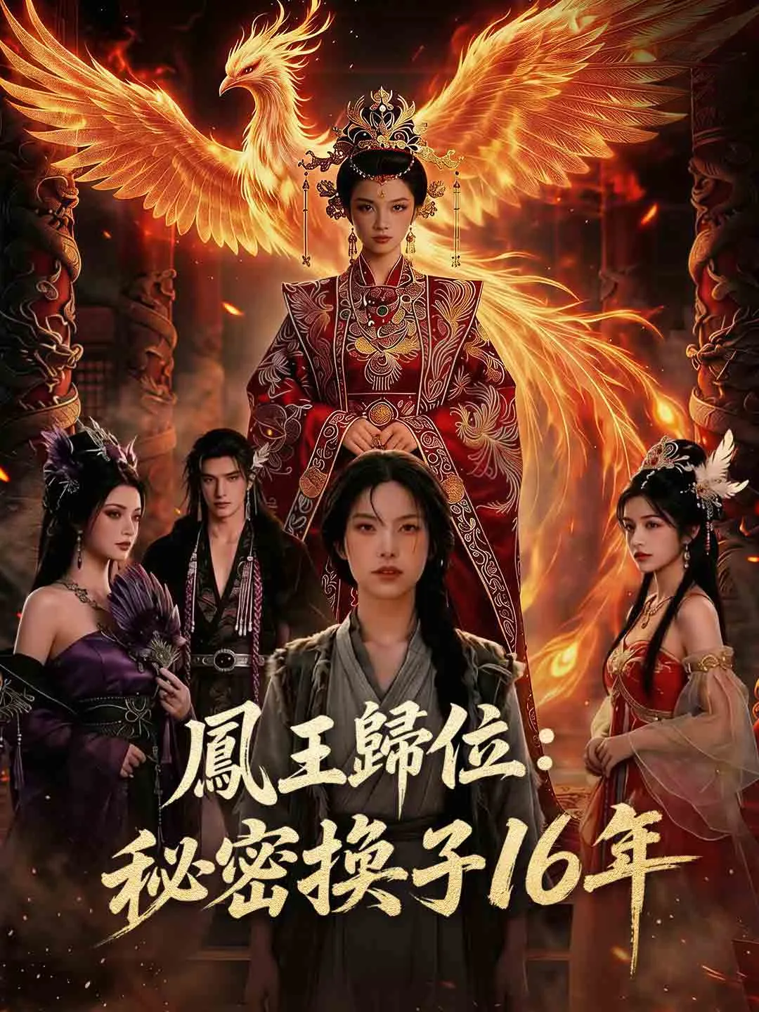 Watch Phoenix King Returns: The 16-Year Baby Switch Secret All Episodes Free Phoenix King Returns: The 16-Year Baby Switch Secret (62 Episodes) - Official Drama Poster