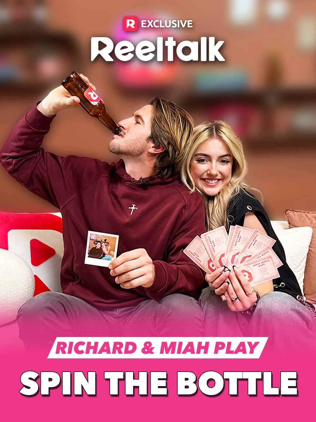 Watch ReelTalk EP 68-Richard & Miah Play Spin the Bottle All Episodes Free ReelTalk EP 68-Richard & Miah Play Spin the Bottle (10 Episodes) - Official Drama Poster
