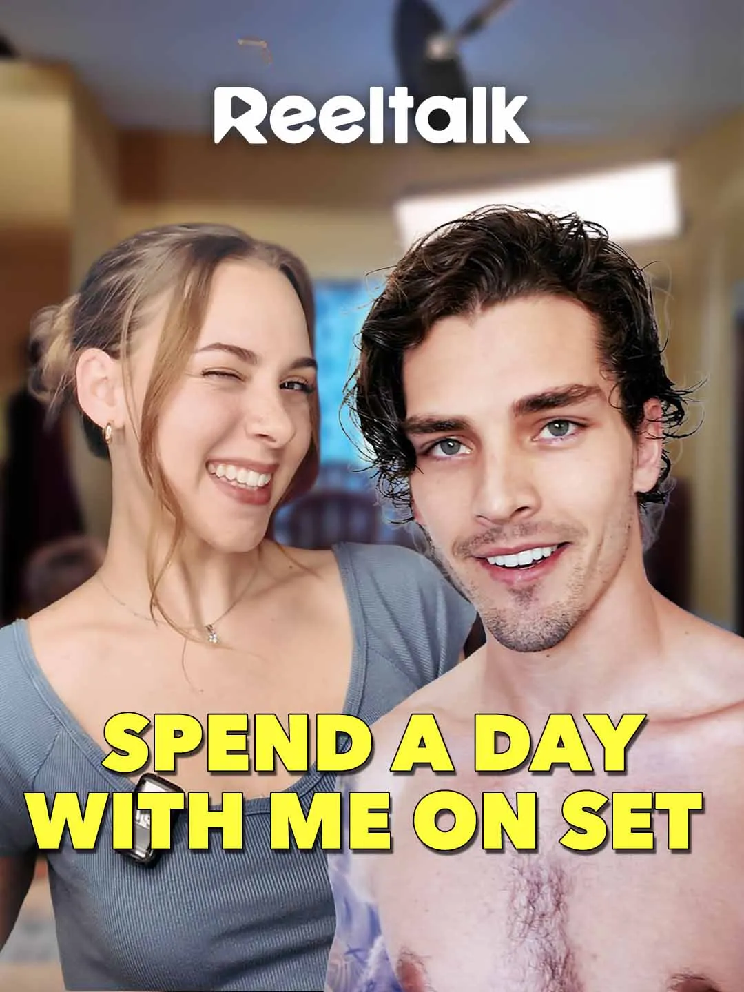 Watch ReelTalk EP 60-Spend a Day with Me on Set All Episodes Free ReelTalk EP 60-Spend a Day with Me on Set (7 Episodes) - Official Drama Poster