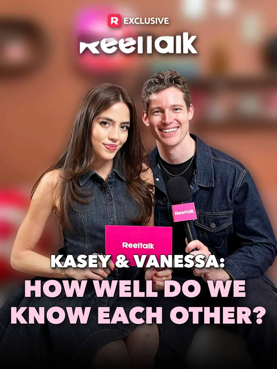 Watch ReelTalk EP 65-How Well Do Kasey and Vanessa Know Each Other? All Episodes Free ReelTalk EP 65-How Well Do Kasey and Vanessa Know Each Other? (15 Episodes) - Official Drama Poster