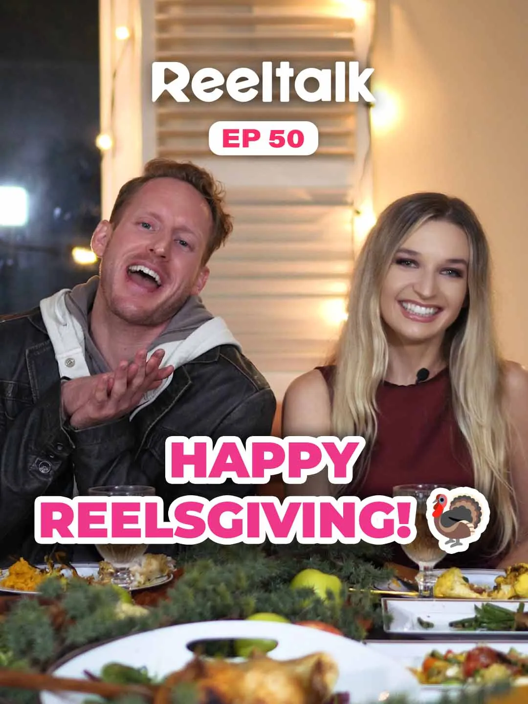 Watch ReelTalk EP 50-Happy Reelsgiving! All Episodes Free ReelTalk EP 50-Happy Reelsgiving! (12 Episodes) - Official Drama Poster