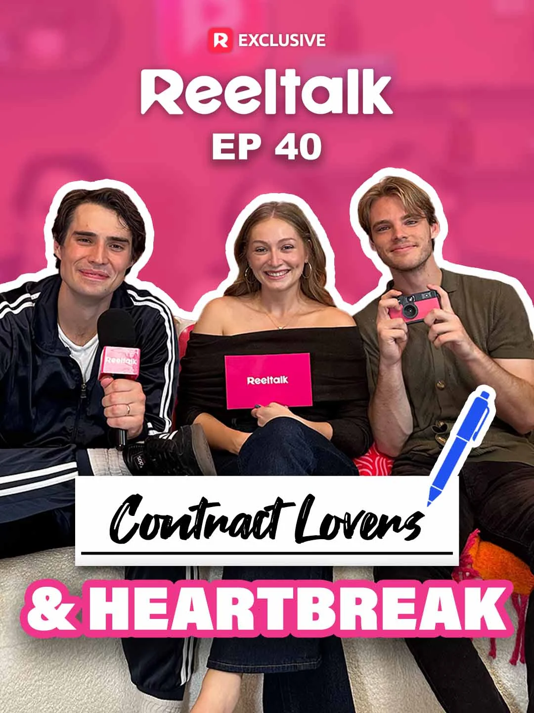 Watch ReelTalk EP 40-Contract Lovers & Heartbreak All Episodes Free ReelTalk EP 40-Contract Lovers & Heartbreak (16 Episodes) - Official Drama Poster