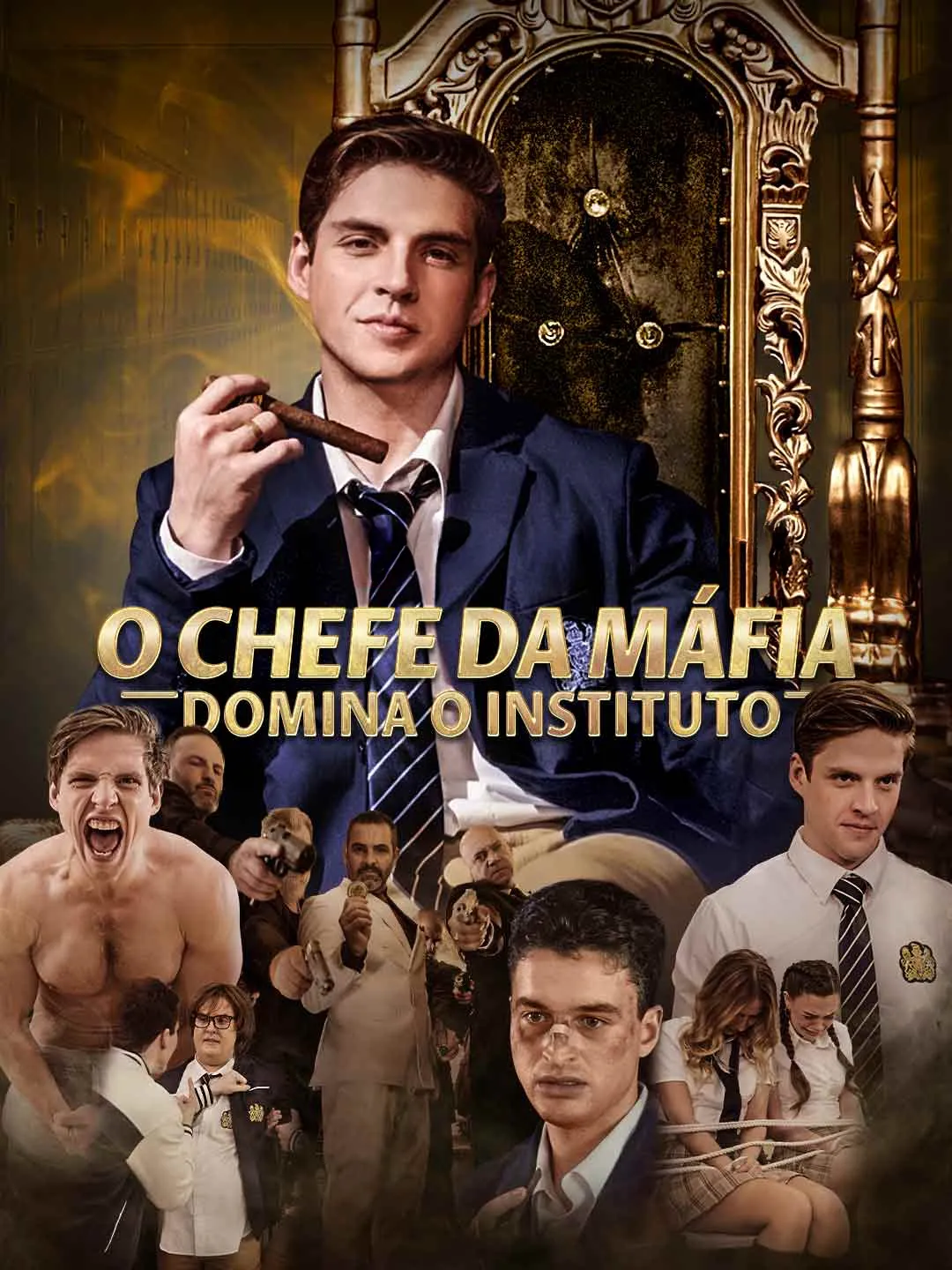 Watch Mafia Boss Rules the Academy All Episodes Free Mafia Boss Rules the Academy (68 Episodes) - Official Drama Poster