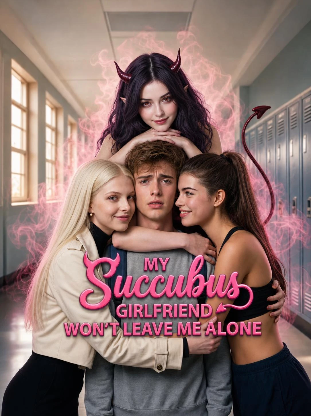 Watch My Succubus Girlfriend Won't Leave Me Alone All Episodes Free My Succubus Girlfriend Won't Leave Me Alone (30 Episodes) - Official Drama Poster