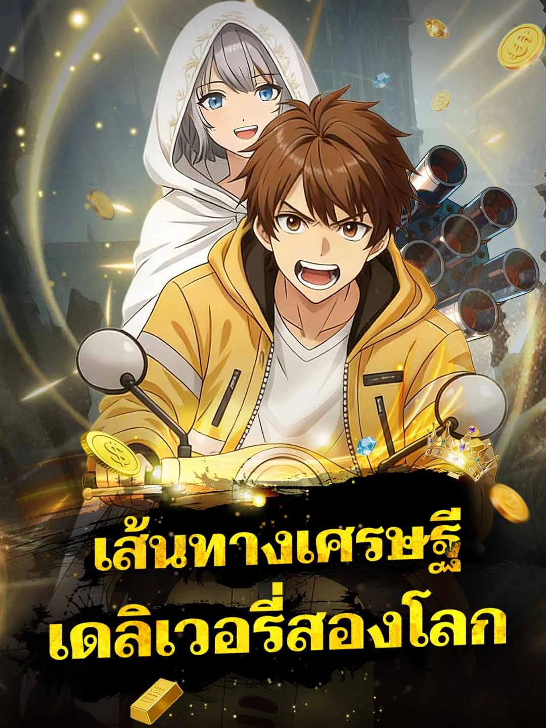 Watch Billionaire Delivery: Dual-World Courier All Episodes Free Billionaire Delivery: Dual-World Courier (70 Episodes) - Official Drama Poster