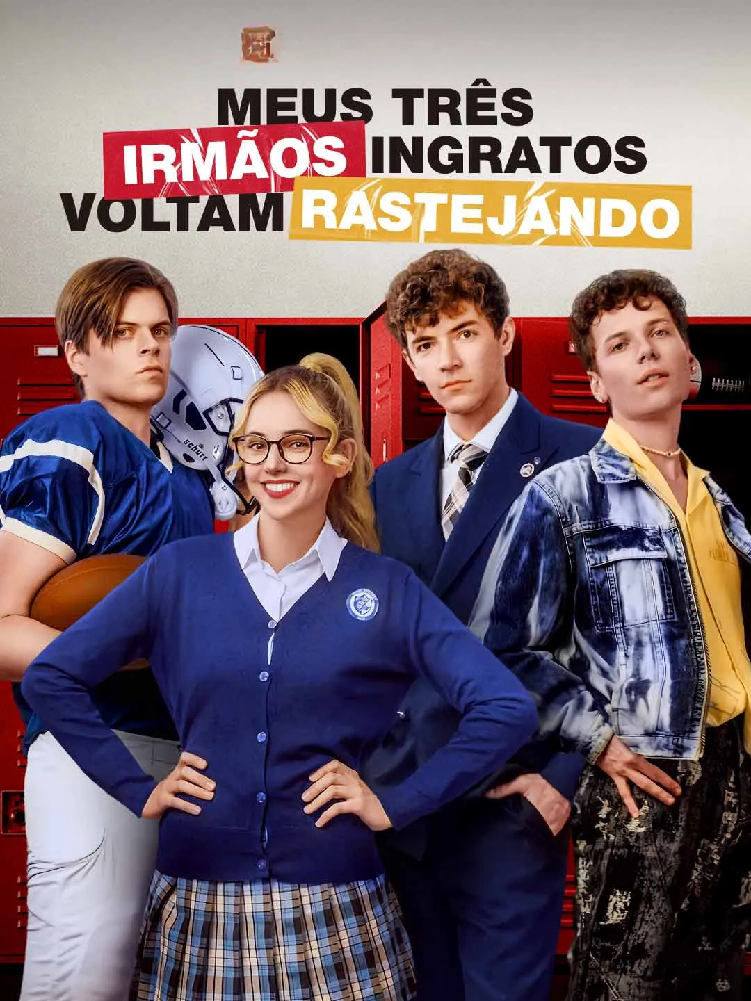 Watch My Three Ungrateful Brothers Crawl Back All Episodes Free My Three Ungrateful Brothers Crawl Back (68 Episodes) - Official Drama Poster